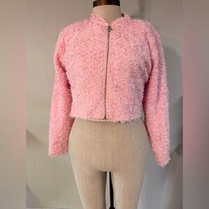 Eloquii Soft Pink 3D Jacket